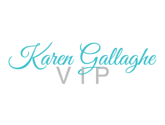 Karen Gallagher VIP logo design by JMikaze