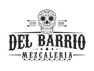 Del Barrio - mezcaleria logo design by cholis18