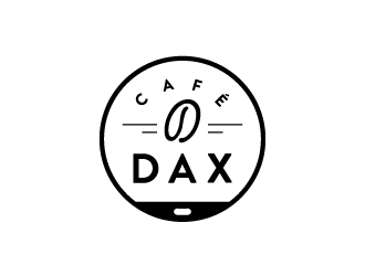 DAX Cafe logo design by Kewin