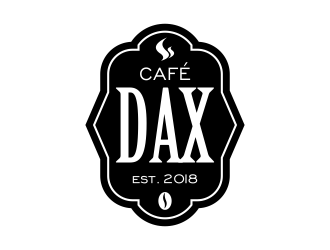 DAX Cafe logo design by pionsign