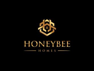Honeybee Homes logo design by Raynar