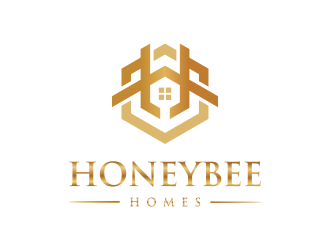 Honeybee Homes logo design by Raynar