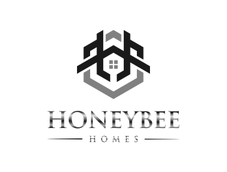 Honeybee Homes logo design by Raynar