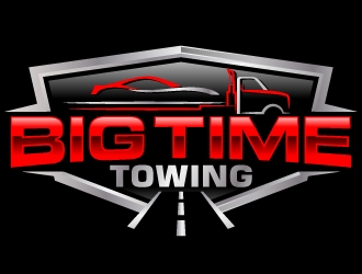 Big Time Towing, LLC logo design by jaize