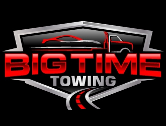 Big Time Towing, LLC logo design by jaize