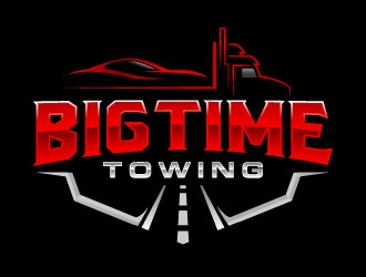 Big Time Towing, LLC logo design by daywalker