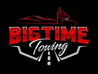 Big Time Towing, LLC logo design by daywalker