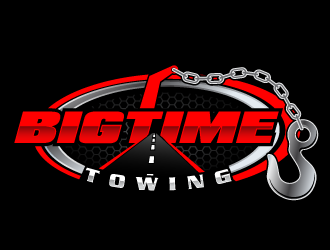 Big Time Towing, LLC logo design by scriotx