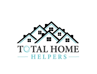 Total Home Helpers logo design by samuraiXcreations