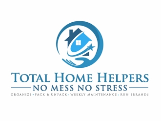 Total Home Helpers logo design by samueljho