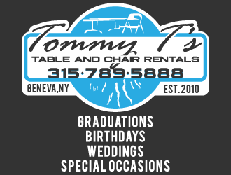 Tommy Ts Table and Chair Rentals logo design by reight