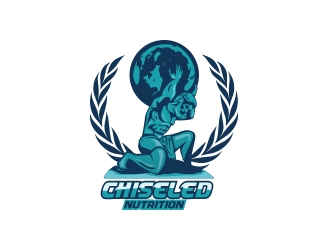 Chiseled Nutrition logo design by Eliben