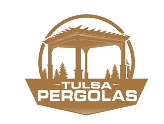 Tulsa Pergolas logo design by DreamLogoDesign