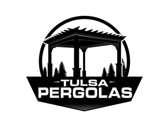 Tulsa Pergolas logo design by DreamLogoDesign