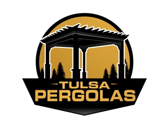 Tulsa Pergolas logo design by DreamLogoDesign