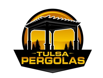 Tulsa Pergolas logo design by DreamLogoDesign