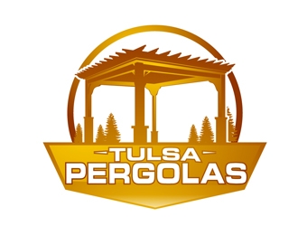 Tulsa Pergolas logo design by DreamLogoDesign