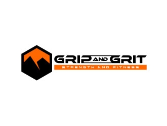 Grip and Grit     Strength and Fitness logo design by harrysvellas