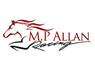 M.P Allan Racing logo design by THOR_
