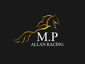 M.P Allan Racing logo design by joydeep0965