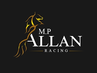M.P Allan Racing logo design by joydeep0965