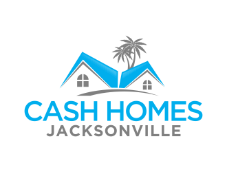 Cash Homes Jacksonville logo design by Lavina