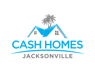 Cash Homes Jacksonville logo design by Lavina