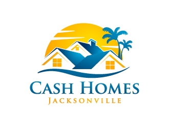 Cash Homes Jacksonville logo design by J0s3Ph