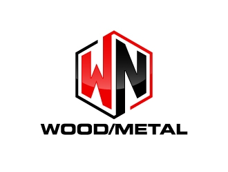 WN Wood/Metal logo design by labo