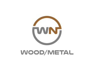 WN Wood/Metal logo design by qqdesigns