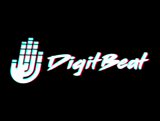 DigitBeat logo design by arddesign
