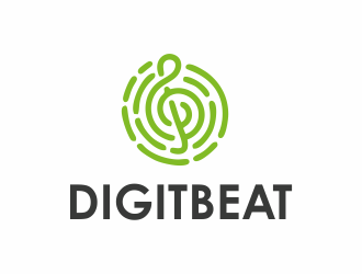 DigitBeat logo design by mletus
