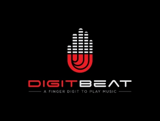 DigitBeat logo design by zakdesign700