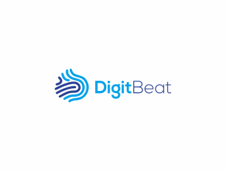 DigitBeat logo design by ubai popi