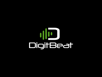DigitBeat logo design by giphone