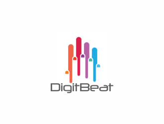 DigitBeat logo design by giphone