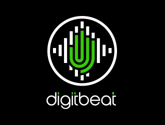DigitBeat logo design by MarkindDesign