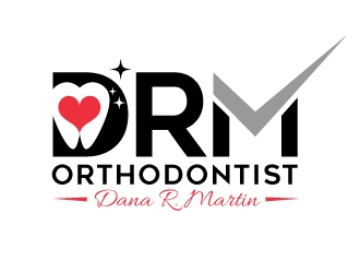 DRM Orthodontist logo design by nexgen