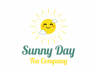 Sunny Day Tea Company logo design by ROSHTEIN