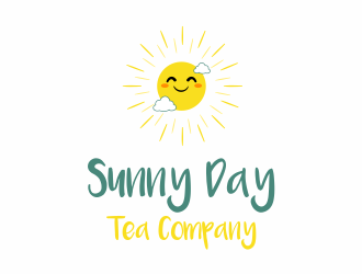 Sunny Day Tea Company logo design by ROSHTEIN