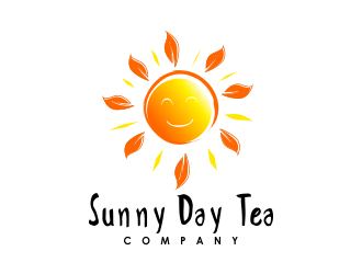 Sunny Day Tea Company logo design by arddesign