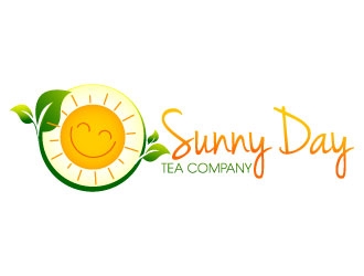 Sunny Day Tea Company logo design by J0s3Ph