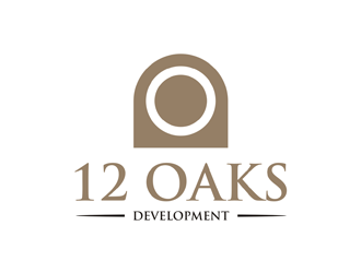 12 Oaks Development logo design by EkoBooM