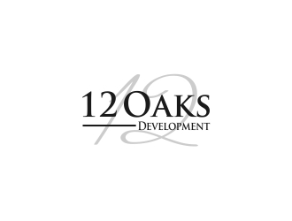 12 Oaks Development logo design by wongndeso