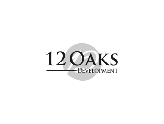 12 Oaks Development logo design by wongndeso