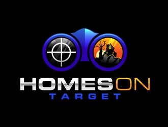 Homes On Target logo design by DreamLogoDesign