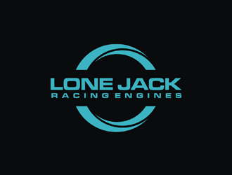 Lone Jack Racing Engines  logo design by EkoBooM