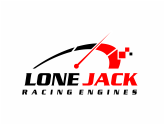 Lone Jack Racing Engines  logo design by Girly