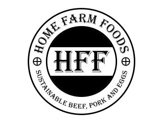 Home Farm Foods logo design by rykos