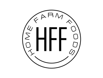 Home Farm Foods logo design by cintoko